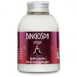 BINGOSPA Kawior do kąpieli lotos i kolagen 380g